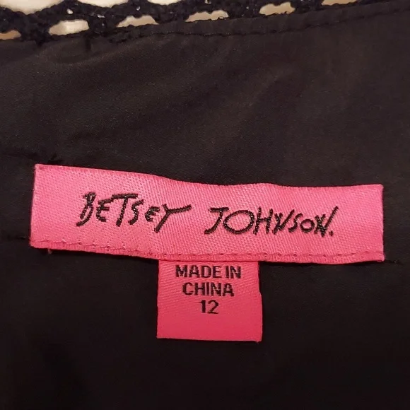Betsey Johnson Black Lace Dress - Picture 6 of 8